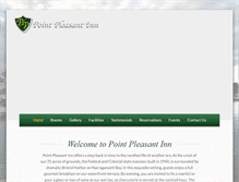 Tablet Screenshot of pointpleasantinn.com